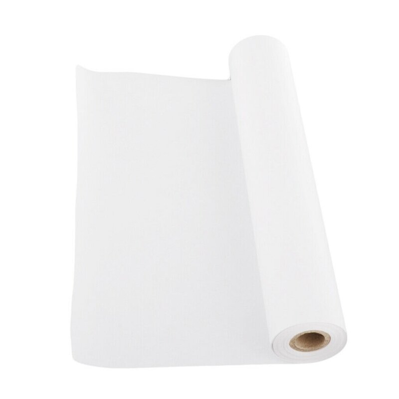 لفة من 10 متر لفة ورق رسم أبيض لفة ورقة قابلة لإعادة التدوير الفن لوازم عالية الجودة قابلة لإعادة التدوير ورقة