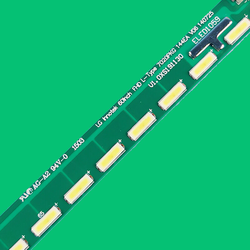 ل LG60LF 72 الجانب ضوء الشريط الأخضر الحبر inنوت k 60 بوصة FHD R/L-نوع 7020PKG 60LF6310-CB 60lf6390 ua 60UH6150-CB