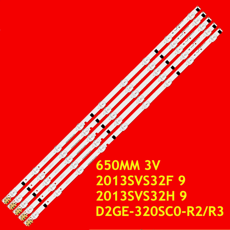 شريط LED لـ UE32F4020 ، UE32F4510 ، UE32F5020 ، UE32F5030 ، UE32F5050 ، UE32F6350 ، UE32F6410 ، UE32F6540 ، 2013SVS32H ، 2013SVS32F 9