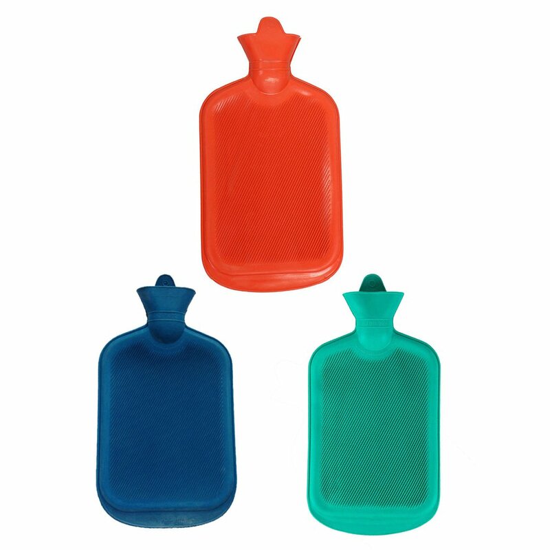 زجاجة الماء الساخن المطاط المحمولة ، تدفئة اليد ، حقن المياه ، سميكة ، دافئة ، الشتاء