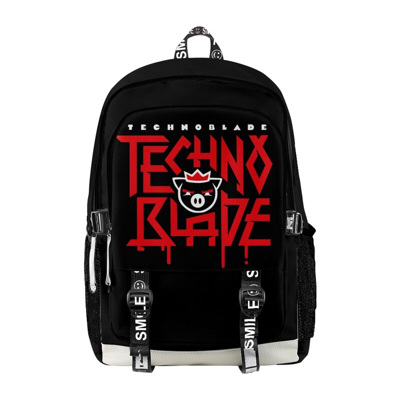 Technoblade ميرش حقيبة ظهر 2022 نمط غير رسمي حقيبة مدرسية النساء الرجال الفتيات الفتيان حقيبة للجنسين