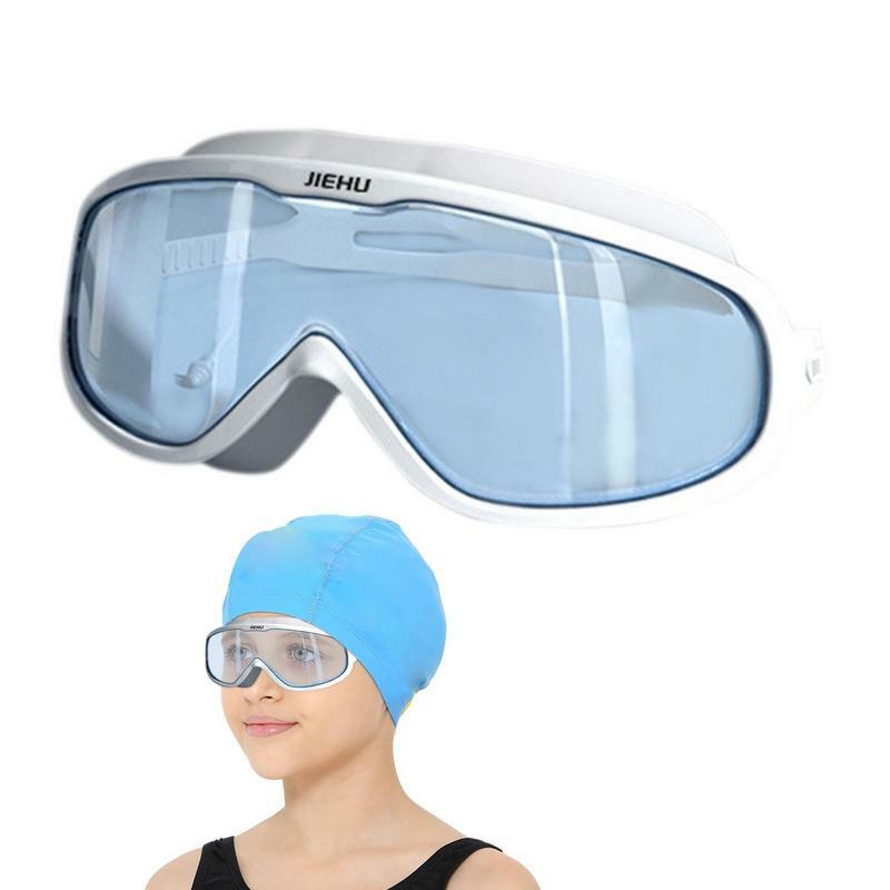 حماية كاملة نظارات السباحة نظارات السباحة الكبار الرجال النساء عالية الوضوح حماية العينين ترتدي نظارات السباحة قابل للتعديل