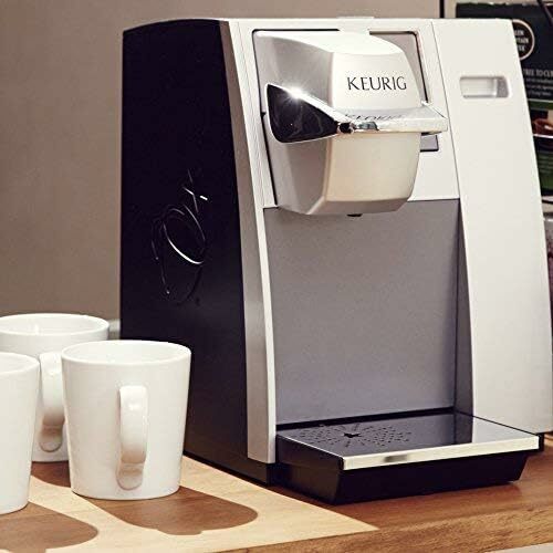 آلة صنع القهوة Keurig-K-Cup ، K155 ، مكتب برو ، كوب مفرد ، تجاري ، فضي
