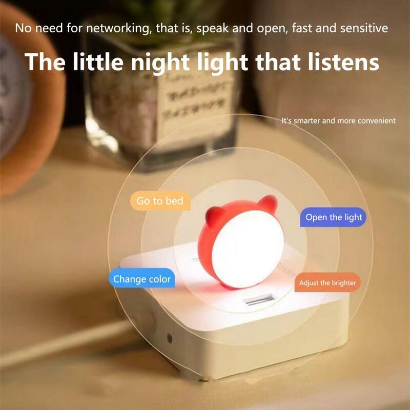 LED السرير مصباح مريحة حجم صغير طويل الأمد حماية العين USB التوصيل مصباح صغير القراءة الخفيفة للمنزل