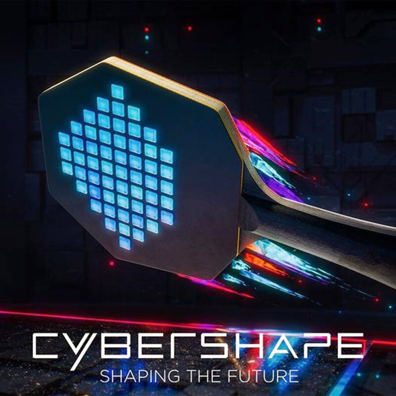 Cybershape الكربون قاعدة تنس الطاولة بليد بينغ بونغ المجاذيف الهجومية منحنى اليدوية FL/CS مضرب تنس الطاولة للمنافسة