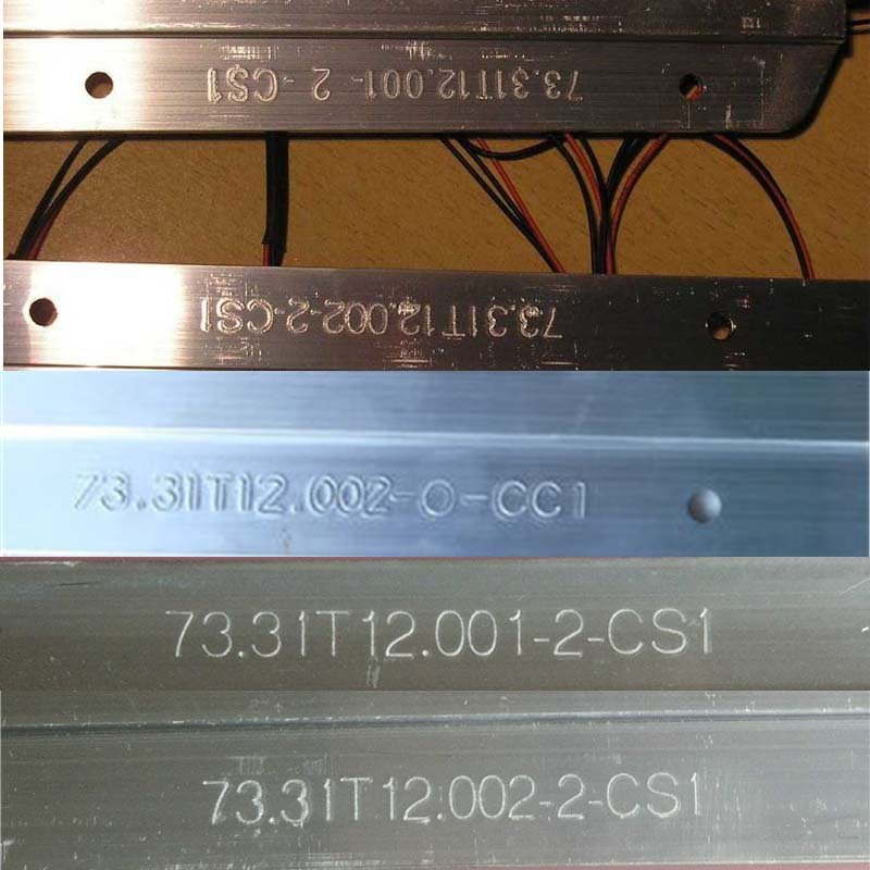 شرائط إضاءة خلفية LED لقضبان GRUNDIG 32VLE6041 31T12-01A 73.31T12.001-2-SK1 مجموعات ل changhk E32B868A ل SUPRA STV-LC3277WL