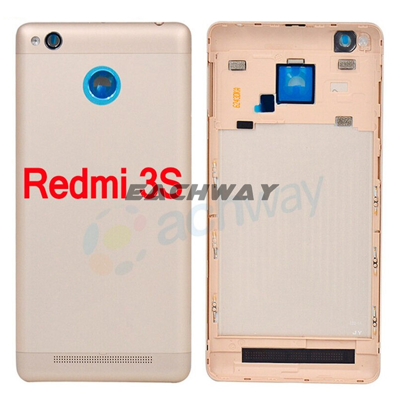 جديد ل شاومي Redmi 3S غطاء البطارية ل Redmi 3s الباب الخلفي الإسكان الخلفي استبدال ل شاومي Redmi 3s Redmi3s غطاء البطارية