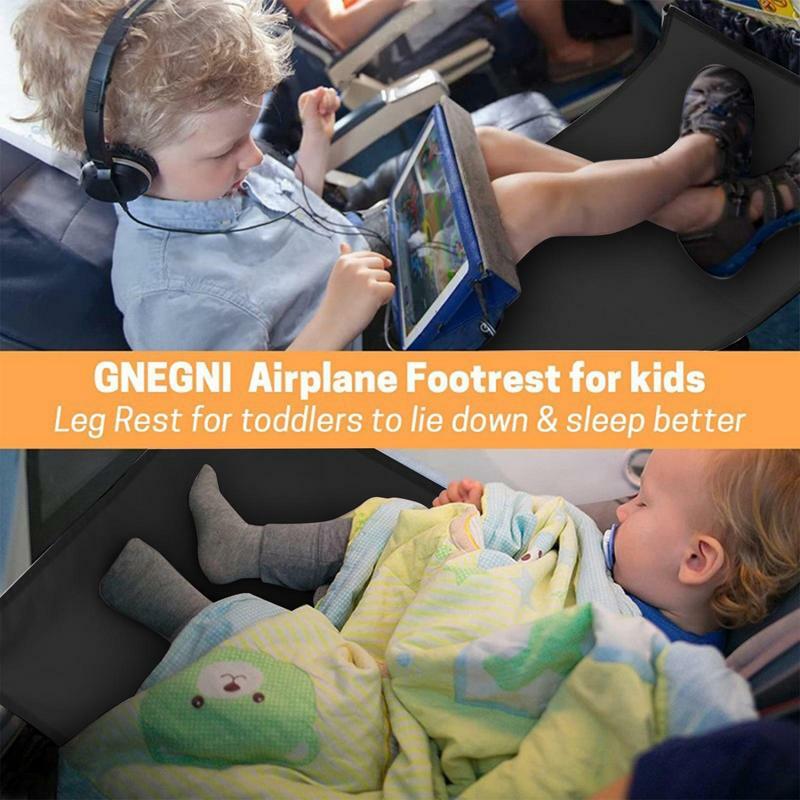 مسند للقدمين بطائرة للرضع مسند للقدمين للسفر والرحلات الجوية مدمج وخفيف الوزن لطائرة الأطفال أساسيات السفر للأطفال
