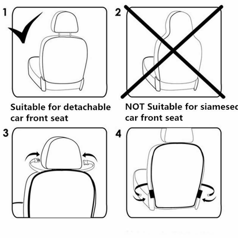 سيارة المقعد الخلفي حامي غطاء للأطفال ، الطفل ركلة حصيرة ، الطين اكسسوارات نظيفة ، حماية ، 1 قطعة ، 2023