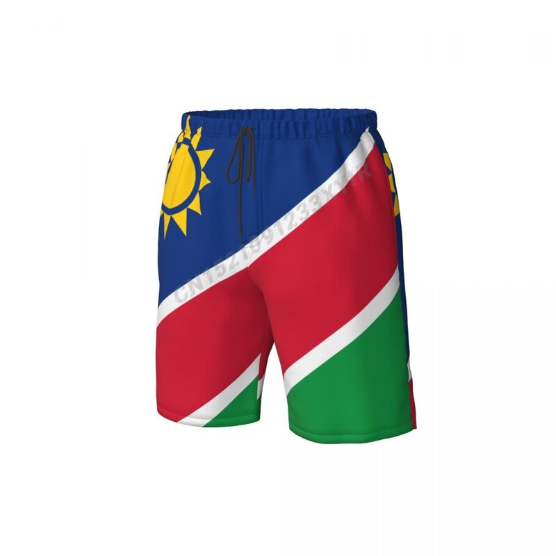 الصيف الرجال علم ناميبيا بناطيل الشواطئ السراويل تصفح M-2XL ملابس السباحة البوليستر تشغيل