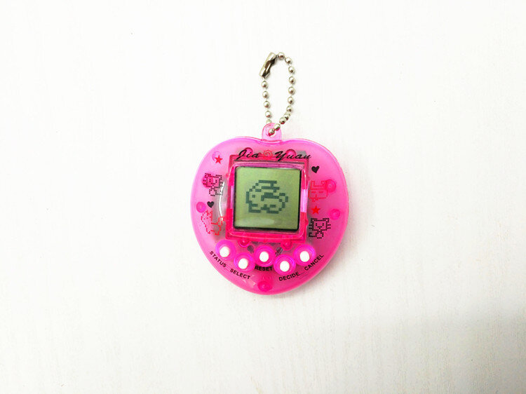 تاماغوتشي-حيوانات أليفة إلكترونية شفافة ، لعبة حيوانات أليفة رقمية افتراضية ، هدية مضحكة بيكسل ، حنين إلى التسعينات ، لعبة 49 في 1 ، لعبة