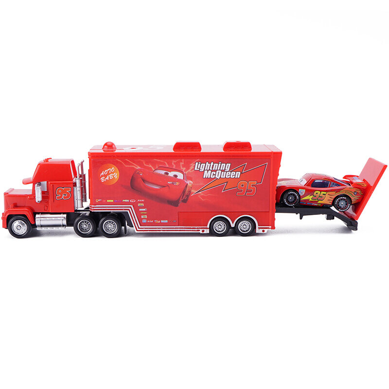ديزني بيكسار سيارات 3 البضائع لعبة على شكل شاحنة مجموعة البرق ماكوين 1:55 دييكاست جاكسون سبيكة معدنية نموذج للأطفال هدية عيد ميلاد الصبي