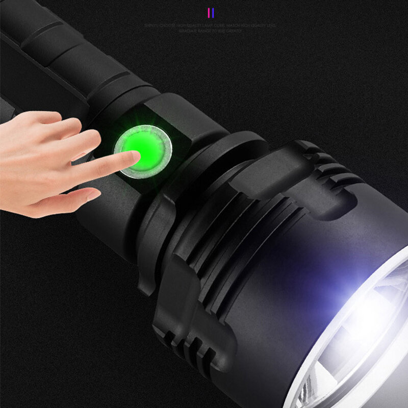 سوبر قوية LED مصباح يدوي XLM-L2/P70 الشعلة USB قابلة للشحن مصباح مقاوم للماء فائقة مشرق فانوس التخييم LED مصباح يدوي