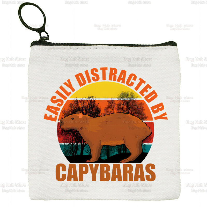 تي شيرت Capybara للسيدات لطيف ورسوم كارتونية طريفة قميص Capybaras أبيض غير رسمي بأكمام قصيرة للسيدات تي شيرت جرافيك للسيدات