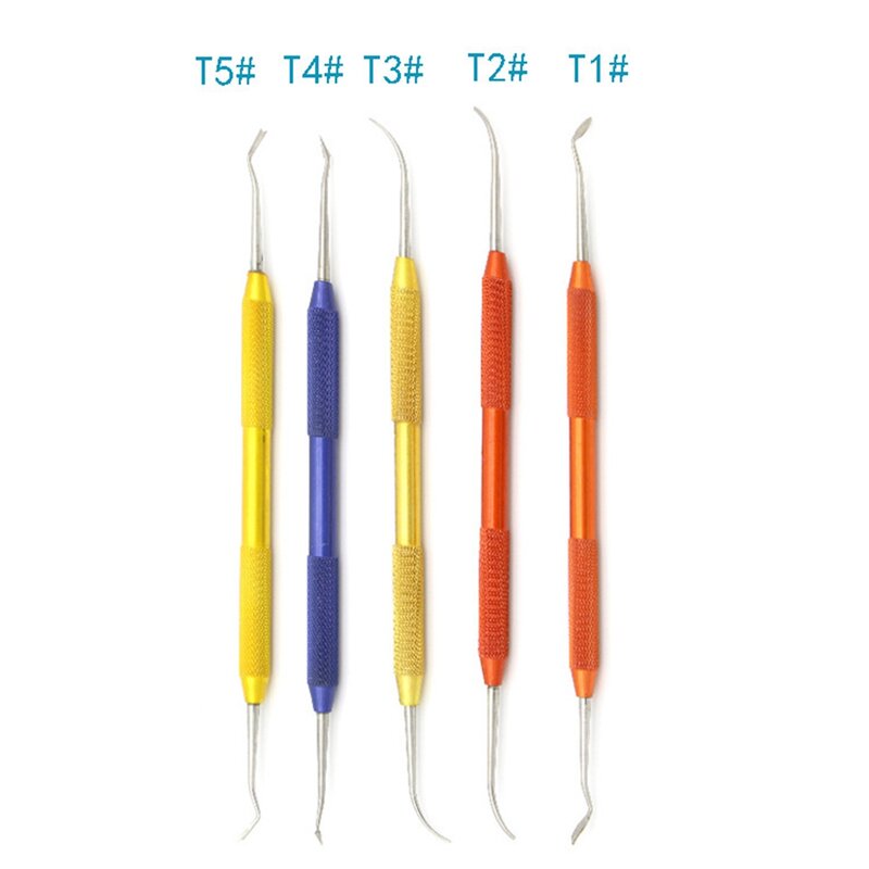 سكين النحت الشمع لمختبر الأسنان ، 1 جزء ، شفرة ملعقة ، أدوات مختبر الأسنان ، مستلزمات طبيب الأسنان (t1)