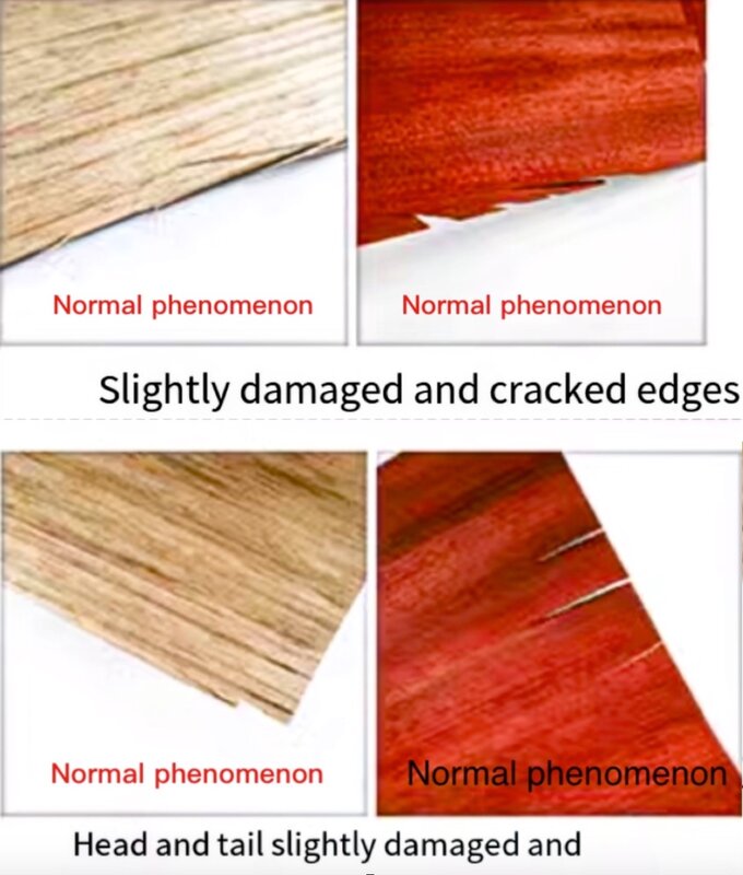 قشرة صنوبر طبيعية للخشب الصلب ، حبوب مستقيمة ، L: ، 250x0.5mm