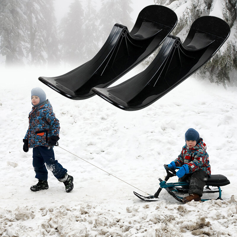 عجلات سكوتر مزلقة عالمية للأطفال ، ملحق رياضي ، لوح التزلج ، ألواح الثلج ، ركوب التزلج على الجليد ، عالمي ، شتاء
