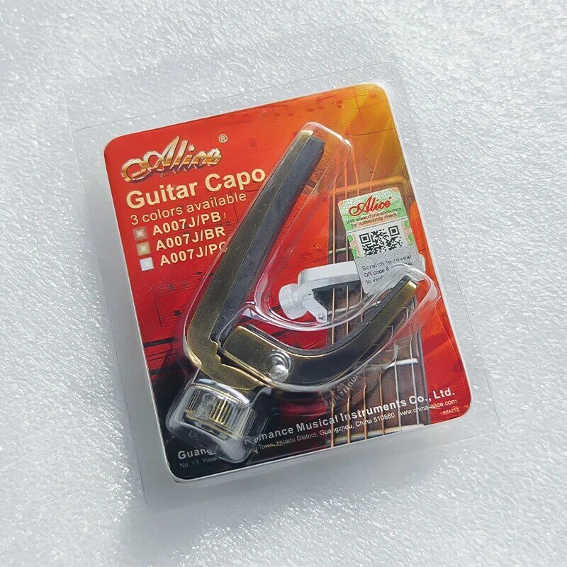 أليس الغيتار كابو A007J سبيكة المواد مناسبة ل باس الصوتية الغيتار الكهربائي الخ اكسسوارات الغيتار