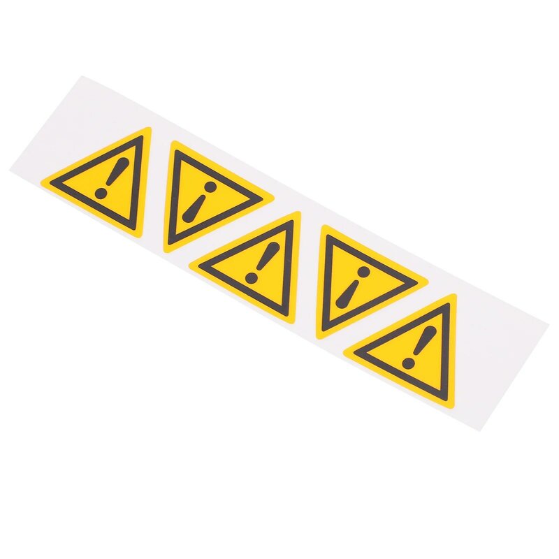 علامات مثلث الأمان ذاتية اللصق ، ملصقات الخطر ، ملصقات الأظافر ، علامات الحذر ، 5 مثلث