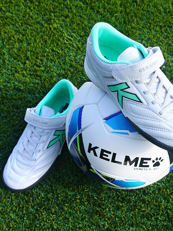 KELME أحذية الأطفال لكرة القدم الفتيان والفتيات Tf كسر مسمار الأحذية تنفس أحذية التدريب المهنية 6873003