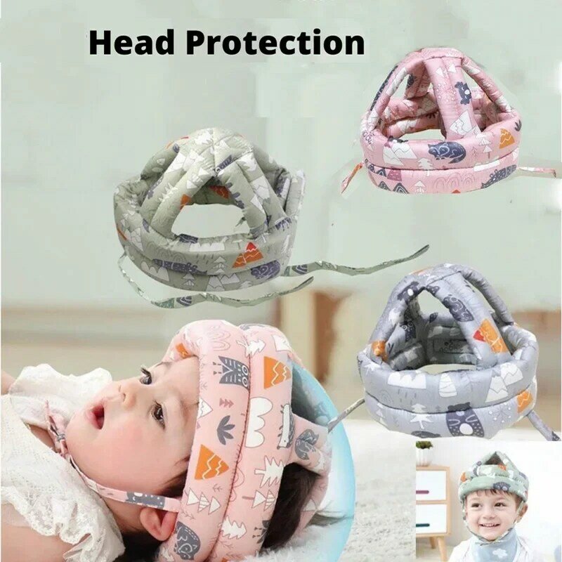 وسادة حماية الرأس المضادة للسقوط للأطفال ، خوذة سلامة الطفل ، أغطية الرأس طفل صغير ، وتعلم المشي ، قبعة تحطم