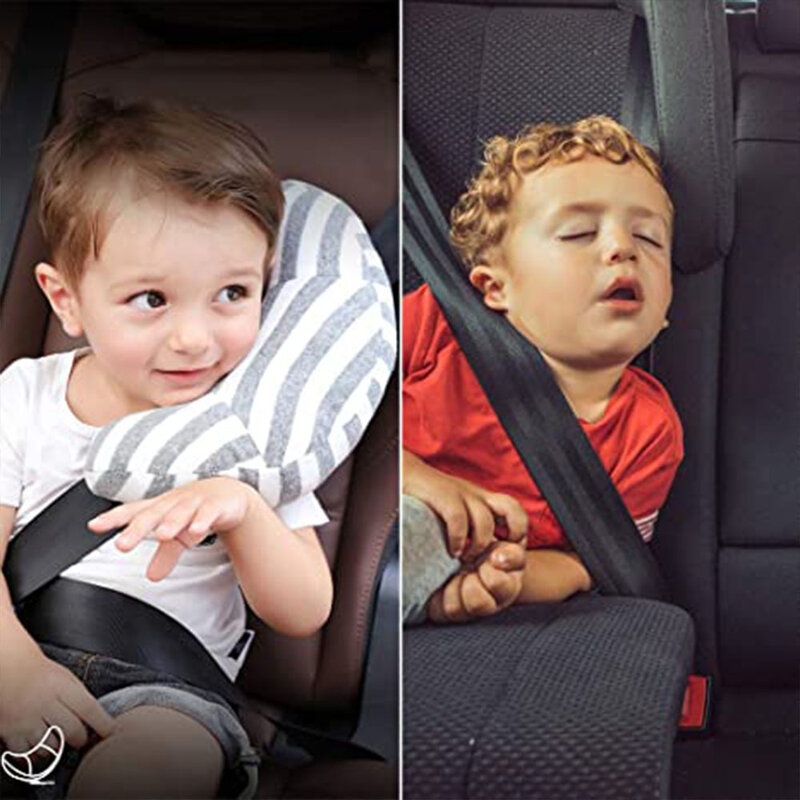 سيارة للأطفال وسادة الرقبة دعم مسند الرأس حشوة وسادة سيارة الطفل سلامة أحزمة المقاعد وسادة نوم الاطفال الكتف السلامة عقال