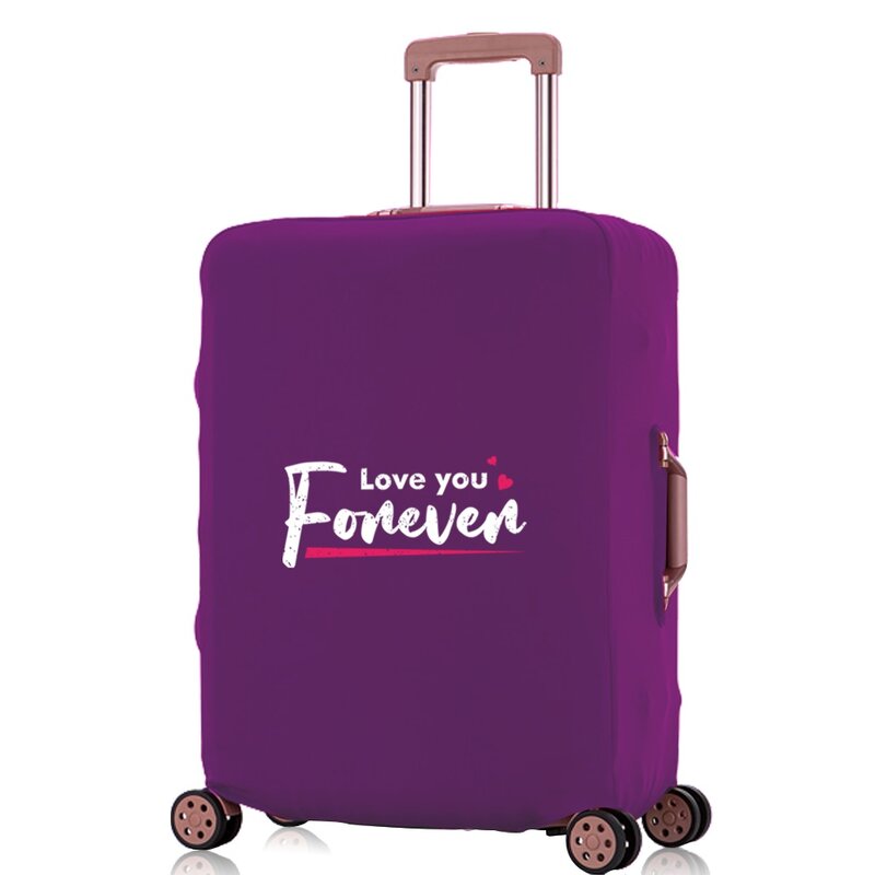 حقيبة الأمتعة حقيبة السفر غطاء غبار الأمتعة واقية يغطي لمدة 18-32 بوصة اكسسوارات السفر عبارة سلسلة نمط