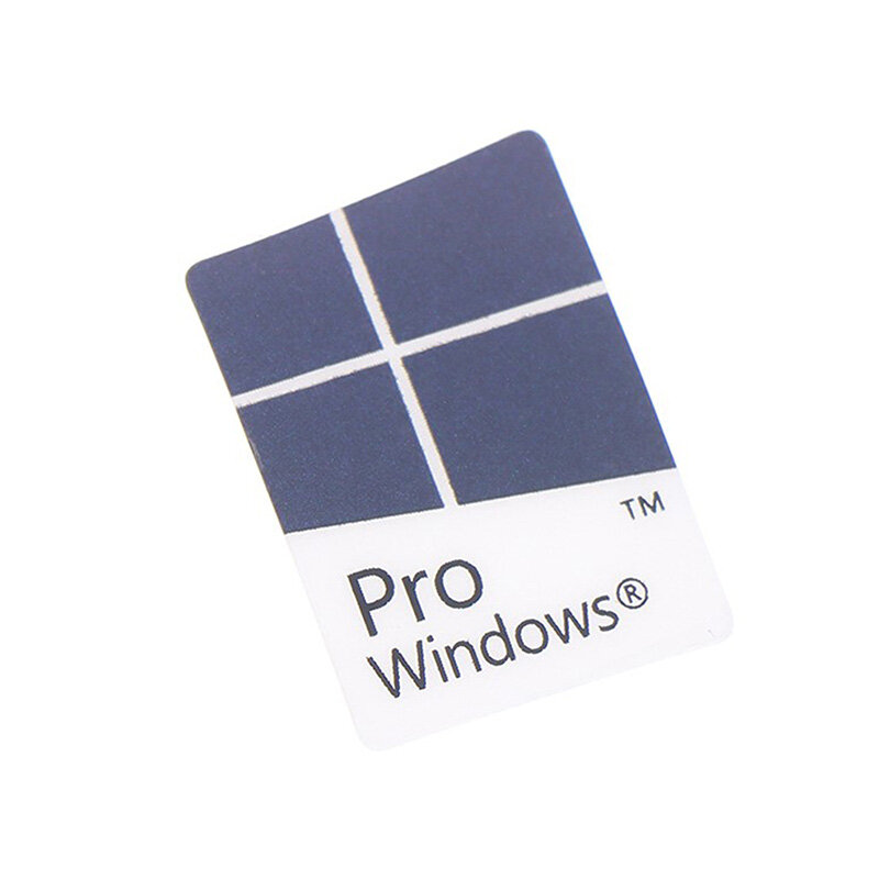 ملصق تسمية ويندوز 10 برو ، أزرق ، دفتر ، سطح مكتب ، كمبيوتر ، 10