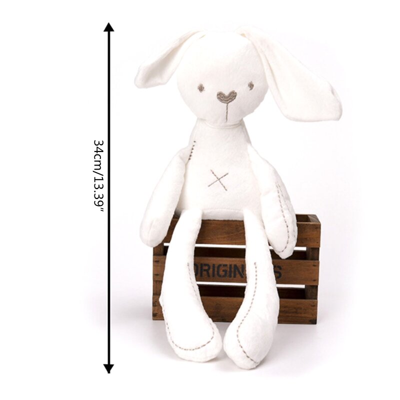 لطيف استرضاء أرنب ألعاب حيوانات الأرنب لدمية ديكور المنزل هدية للأطفال Adu دروبشيب