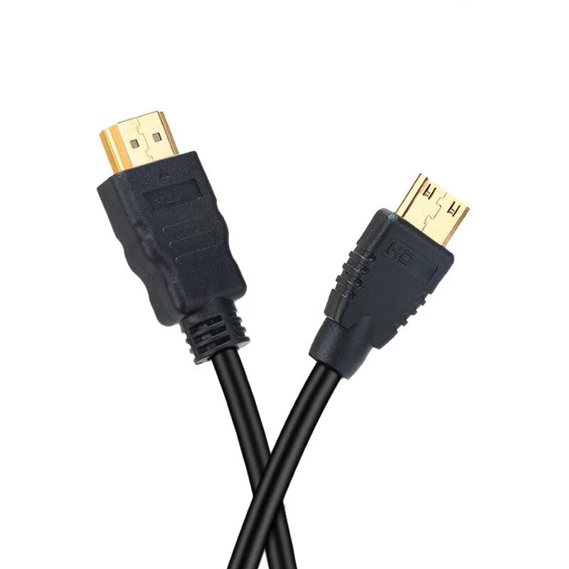 2 قطعة/الوحدة HDMI-متوافق مع كابل HDMI صغير متوافق مع 30 سنتيمتر للشاشة/الكاميرا والأجهزة مع منفذ HDMI صغير متوافق