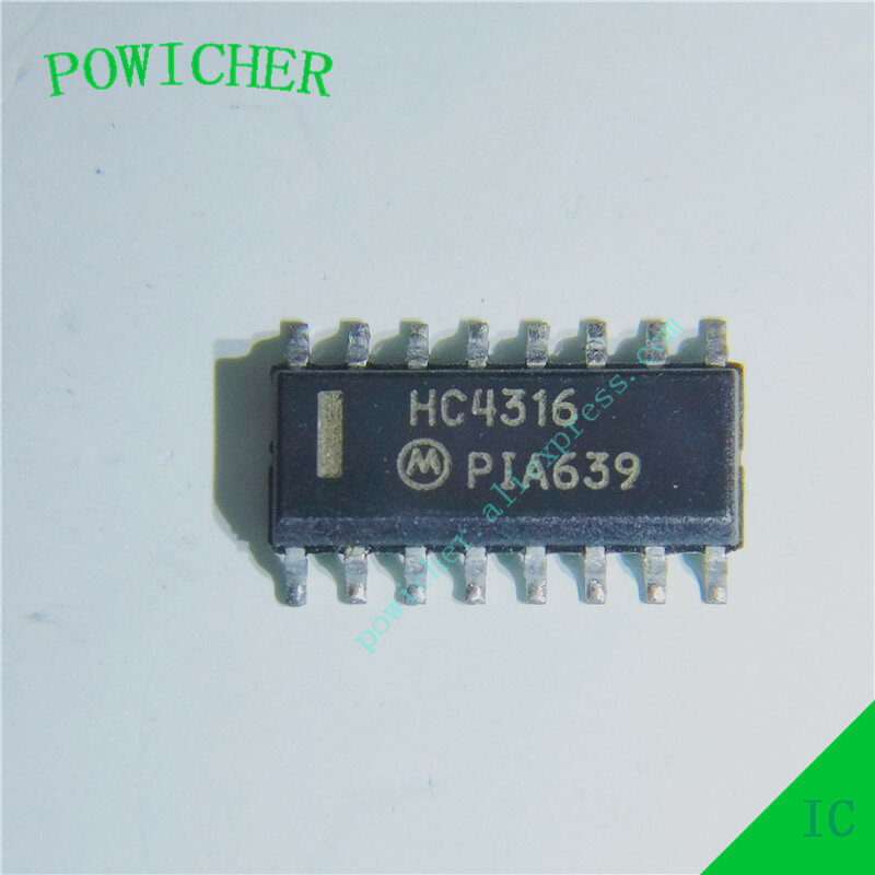 10 قطعة MC74HC4316D HC4316 SOP16 في الأسهم
