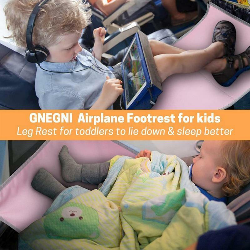 مسند للقدمين بطائرة للرضع مسند للقدمين للسفر والرحلات الجوية مدمج وخفيف الوزن لطائرة الأطفال أساسيات السفر للأطفال