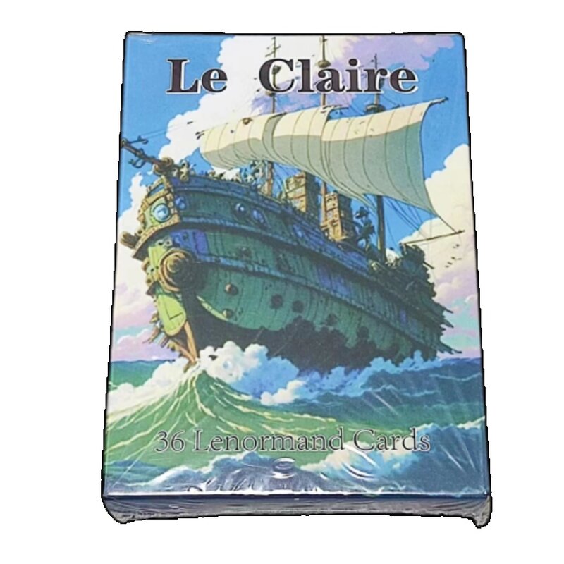 شخصيات كرتونية على طراز جيبلي سطح السفينة ، لو كلير ينورماند ، 36 بطاقة ، سطح ساحر ، فريد ، 10.4x7.3cm