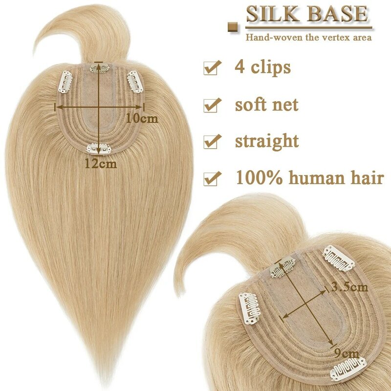 S-noilite الشعر القبعات العالية 10x12 سنتيمتر النساء توبر 3.5x9 سنتيمتر الحرير قاعدة الشعر الطبيعي شعر مستعار 100% شعرة الإنسان للنساء هيربيسي مع الانفجارات
