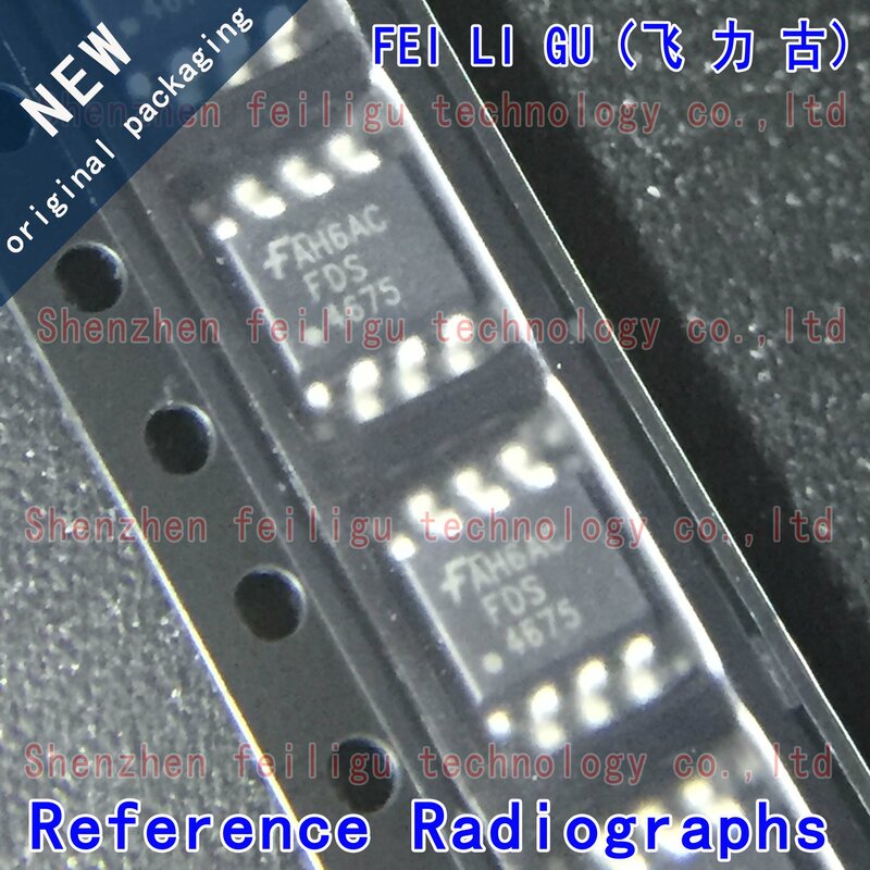 مكونات إلكترونية ، عبوة ds4675 ، SOP8 ، 40 فولت ، 11A ، P-Channel ، MOSFET ، جديدة ، أصلية ، 1-30