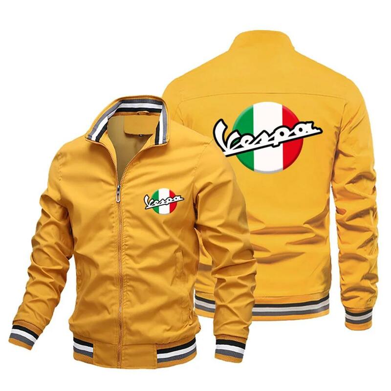 غير رسمي للرجال Vespa Jersey ، بدون شعار ، تصميم مخصص ، بيلوتو ، نوفو ، من دون شعار