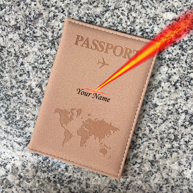 محفظة سفر حامل جواز السفر ، اسم مخصص على جواز السفر ، غطاء بولي يوريثالات لجواز السفر ، Personnalisé ، اسم الاشتراك قبل تقديم الطلب