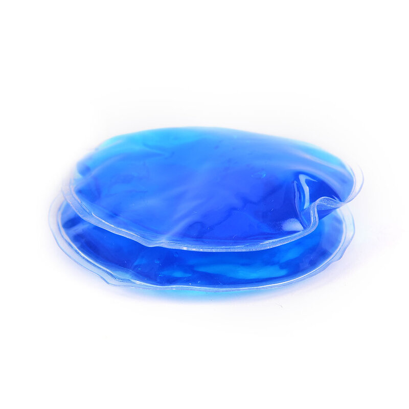 1 قطعة شكل دائري قابلة لإعادة الاستخدام الجليد الباردة هلام ساخن حزمة العلاج microwavable الحرارة لتخفيف الآلام أكياس العلاج الباردة والساخنة