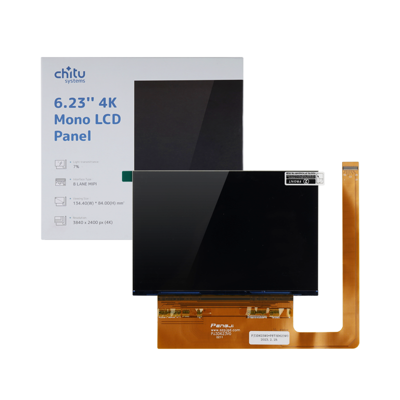 Anycubic فوتون مونو 4K 6.23 بوصة 4K أحادية اللون الأصلي شاشة LCD استبدال ثلاثية الأبعاد جزء الطابعة