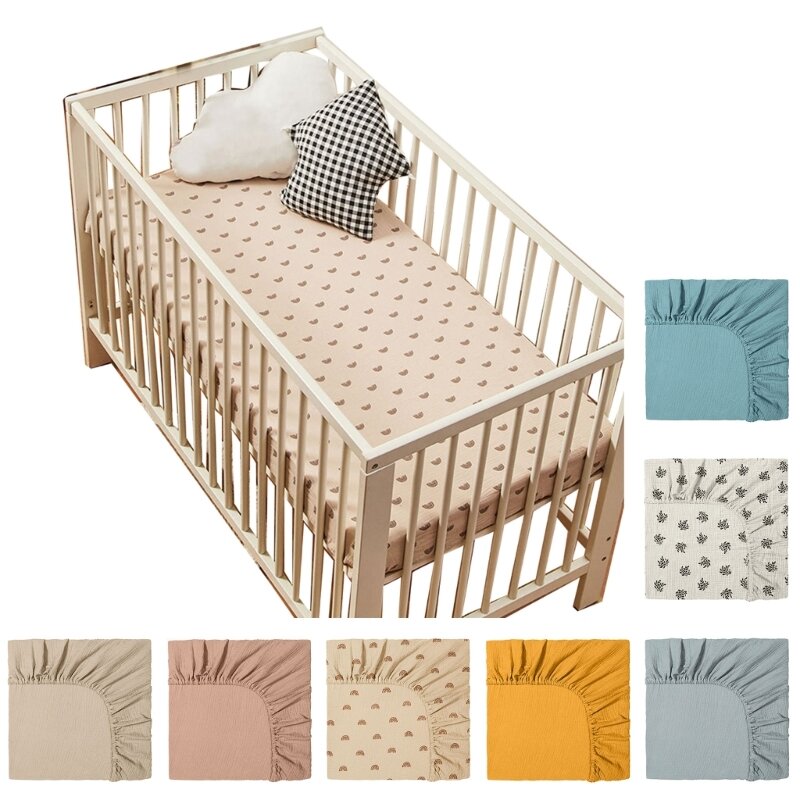 غطاء سرير مناسب للأطفال حديثي الولادة مطبوع ناعم ومسامي