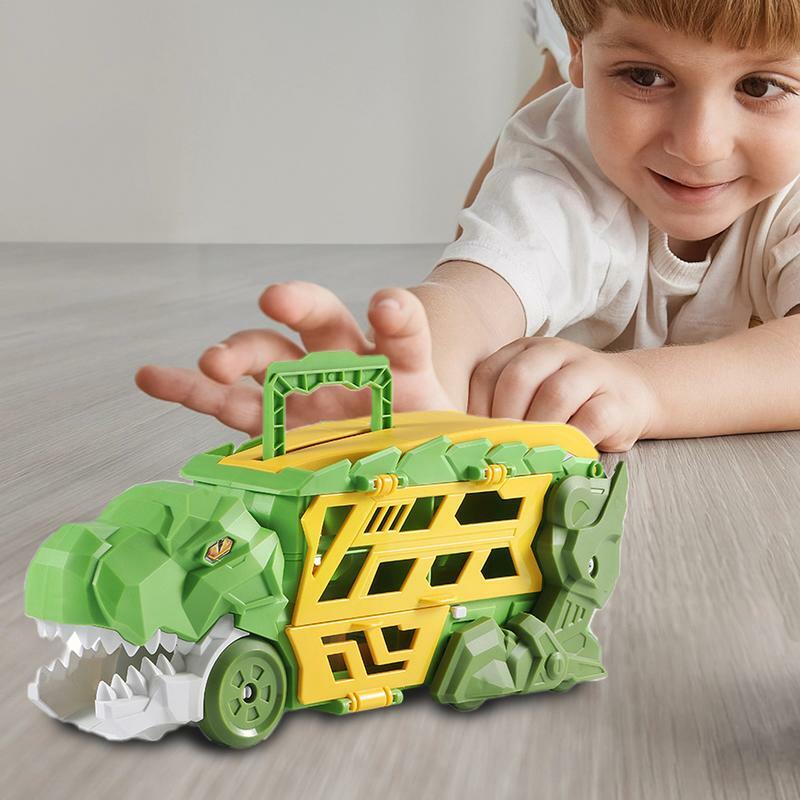 لعبة شاحنة نقل ديناصور ، حامل أطفال ، تصميم إبداعي ، حفلة ، مدرسة ، منزل وخارجي