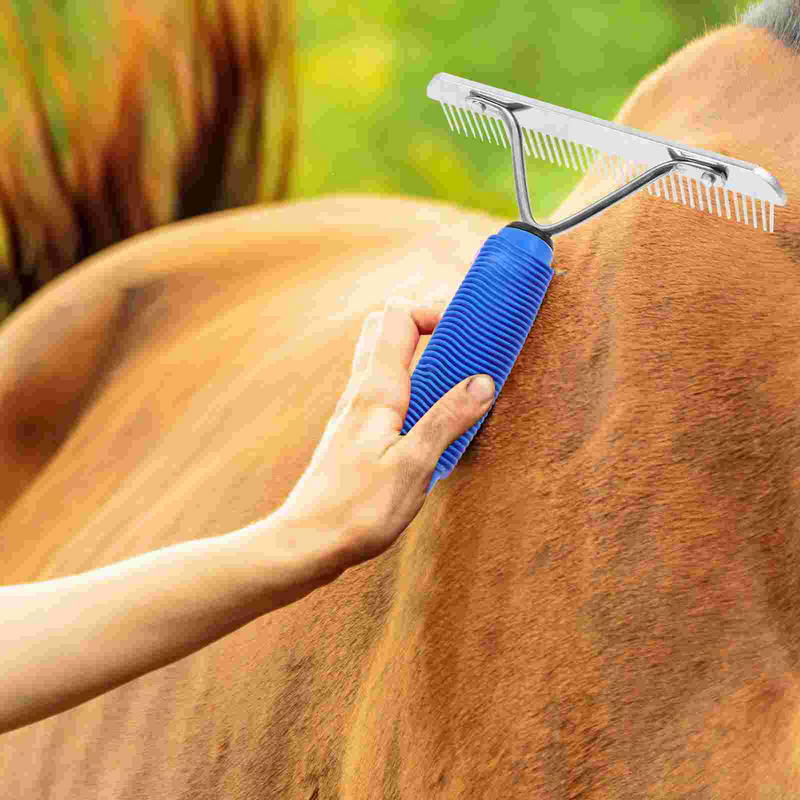 فرشاة تنظيف الخيول مانعة للإنزلاق ، مشط مطاطي للكلاب ، حصيرة إزالة الشعر ، مزيل الشعر ، لوازم مزيل العرق