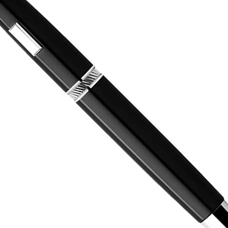 MAJOHN A1 الصحافة قلم حبر قابل للسحب اضافية غرامة بنك الاستثمار القومي 0.4 مللي متر معدن ماتي الأسود قلم حبر مع محول للكتابة
