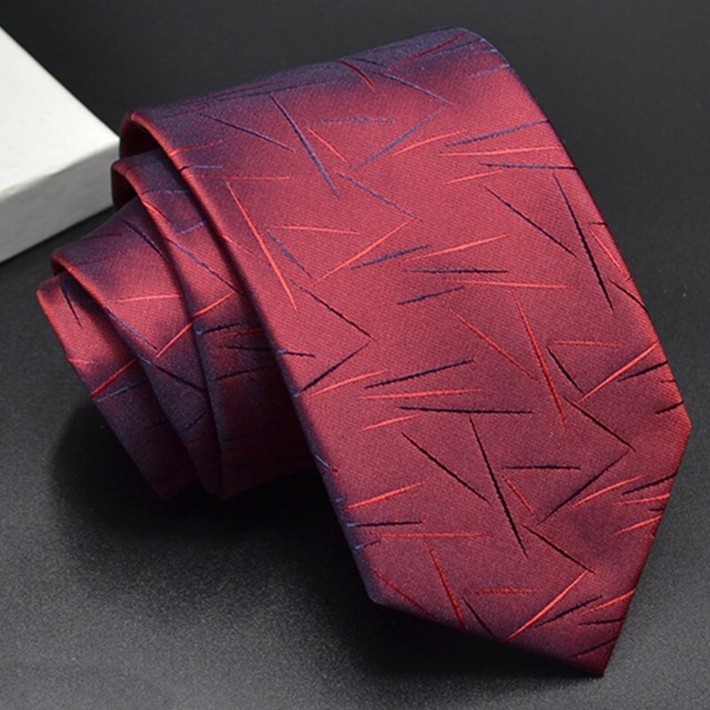 ربطة عنق سهلة الارتداء للخريجين بدلة مقابلة تحديد الهوية ملحقات الصور المنسوجة ربطات عنق الجاكار تحقق الشريط