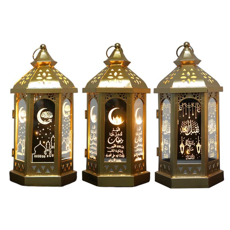 مصباح الليل DIY الديكور اليدوي هدية الحلي الإسلام رمضان لوازم الحفلات دروبشيبينغ