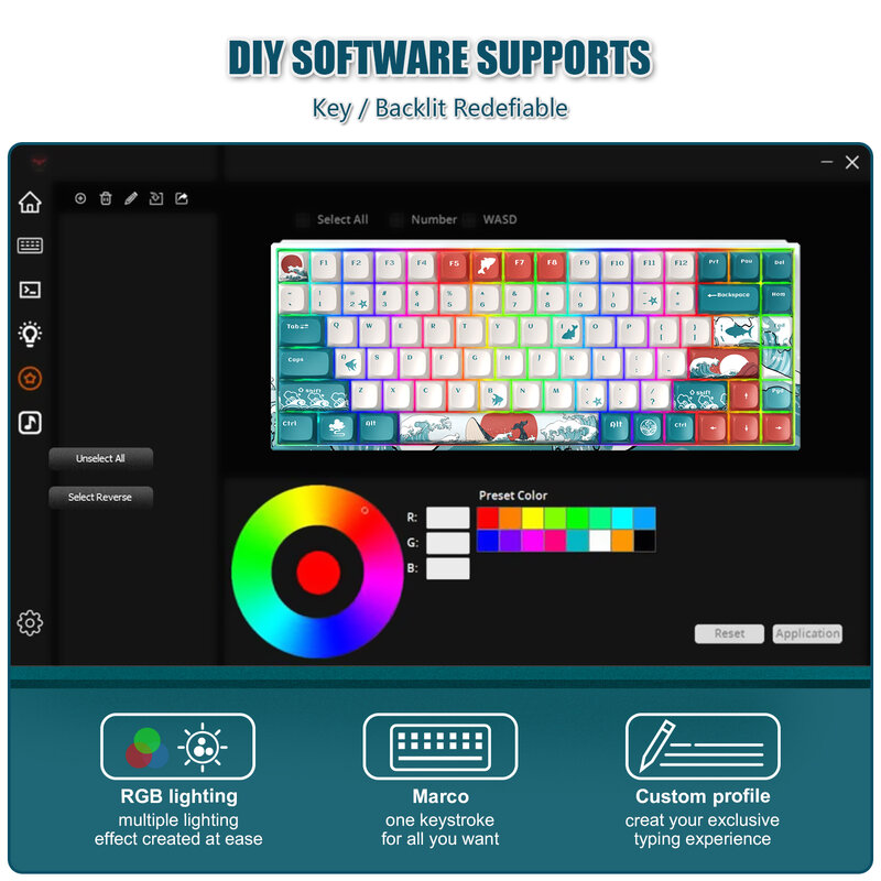 XVX M84 USB اللاسلكية الميكانيكية لوحة المفاتيح المدمجة 84 مفاتيح Hotswap Gateron التبديل RGB الخلفية الألعاب لوحة المفاتيح ل ويندوز ماك PC