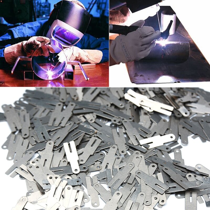 علامات الشريط الفولاذي الفضي المطلي بالنيكل صفائح الشريط من النوع H المستخدمة في لحام البقعة