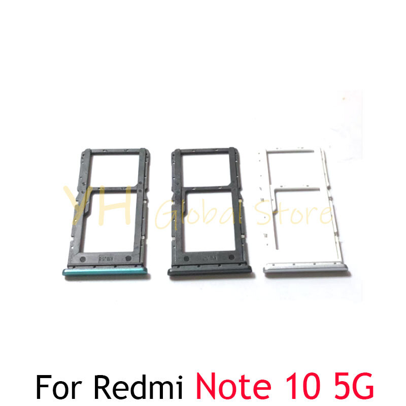 حامل صينية فتحة بطاقة Sim ، قطع غيار ، شاومي Redmi نوت 10 ، 4G ، 5G