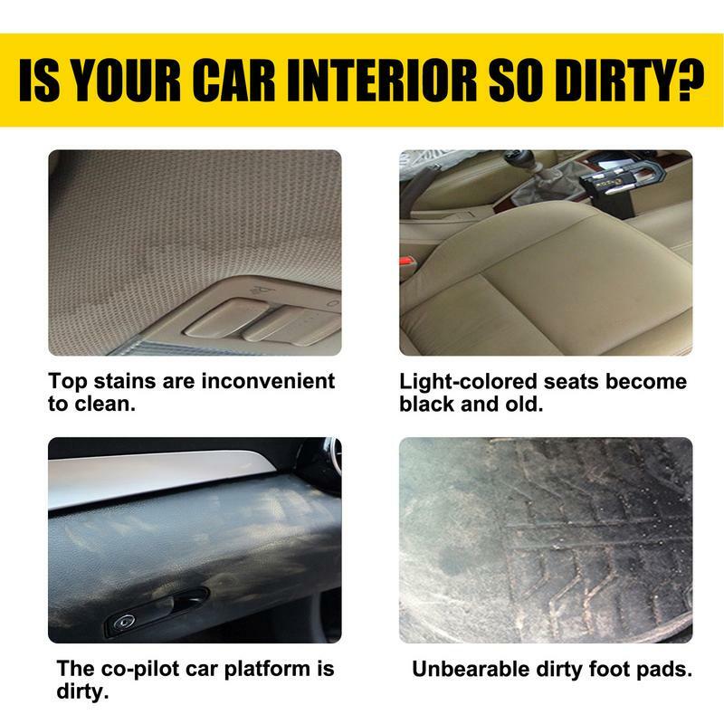 مناديل تنظيف السيارة الداخلية ، سيارة بالتفصيل القماش ، لا غسل ، المحمولة ، الأغلاق ، الرطب