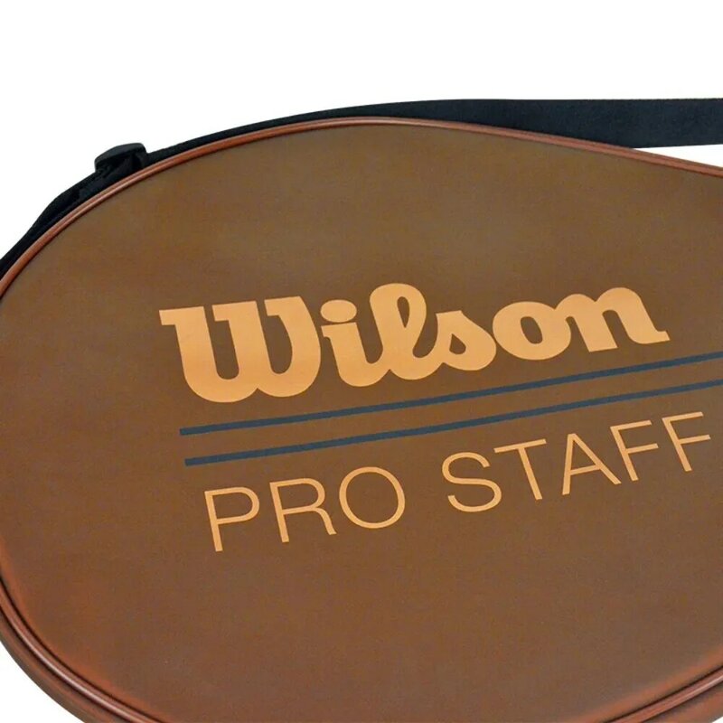 غطاء مضرب خفيف الوزن محمول من Wilson Pro-للتنس ، حقيبة مضرب واحدة ، حقيبة يومية ، ممتازة ، WR8028401001 ، عبوة واحدة